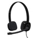 Logitech H151 Wired Headset, Stereo Headphones with Rotating Noise-Cancelling Microphone, 3.5 mm Audio Jack, In-Line Controls, PC/Mac/Laptop/Tablet/Smartphone
