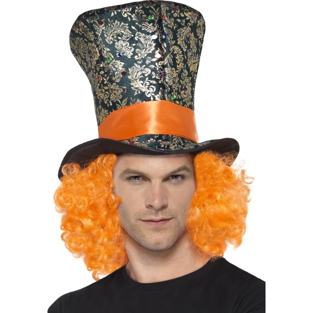 Smiffys Top Hat, Multi-Coloured