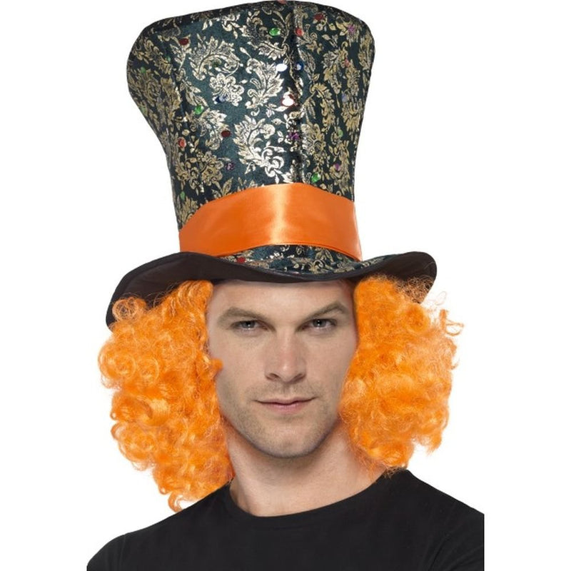 Smiffys Top Hat, Multi-Coloured