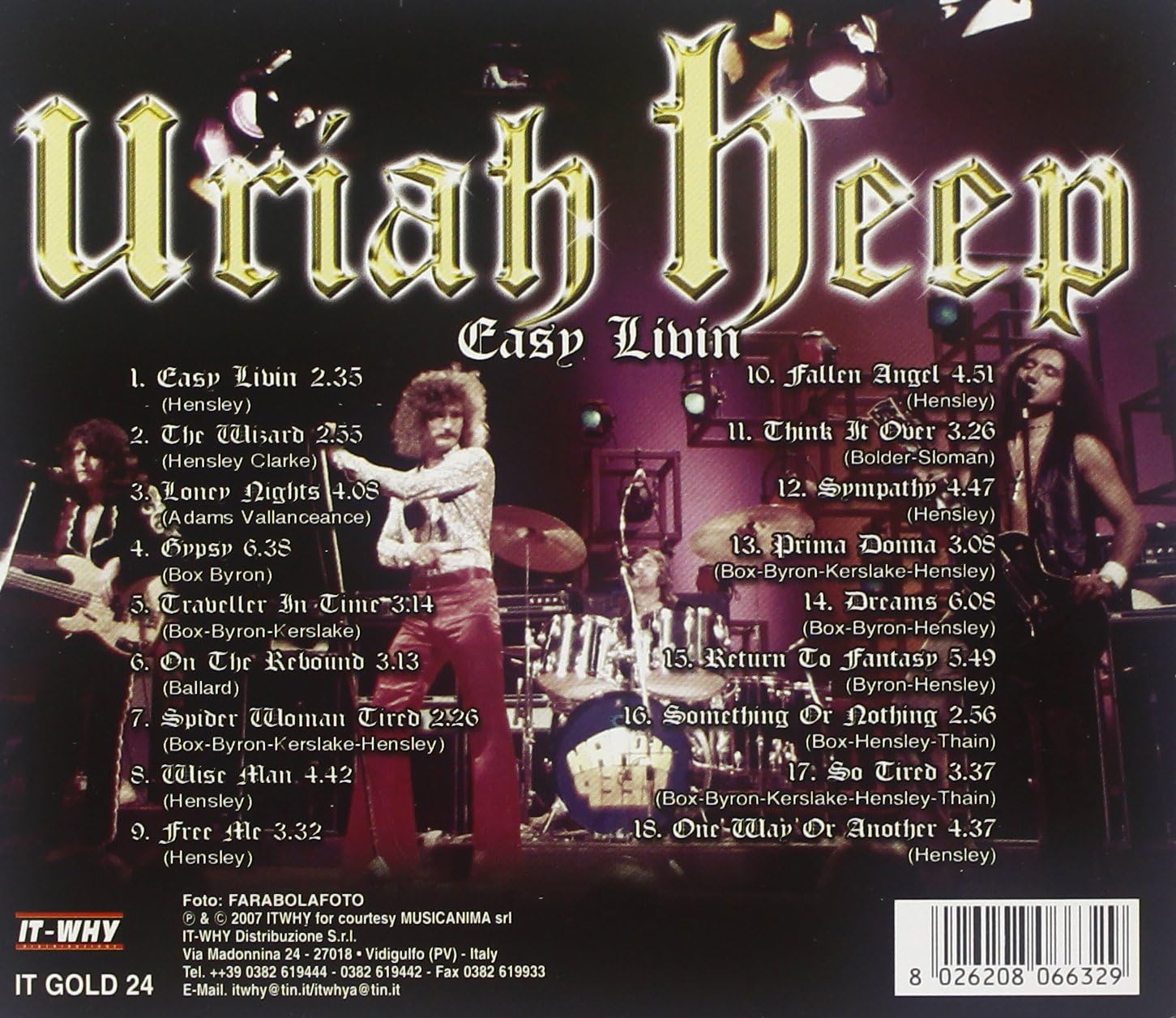Uriah Heep-Easy Livin