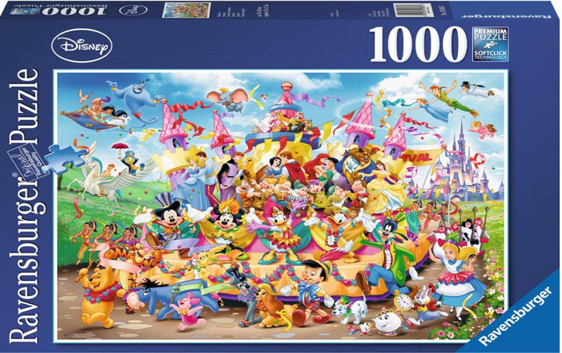 Ravensburger RVSB4 UK 19383 Disney All Other Carnival Multicha, 1000pc Jigsaw Puzzle, Multicoloured