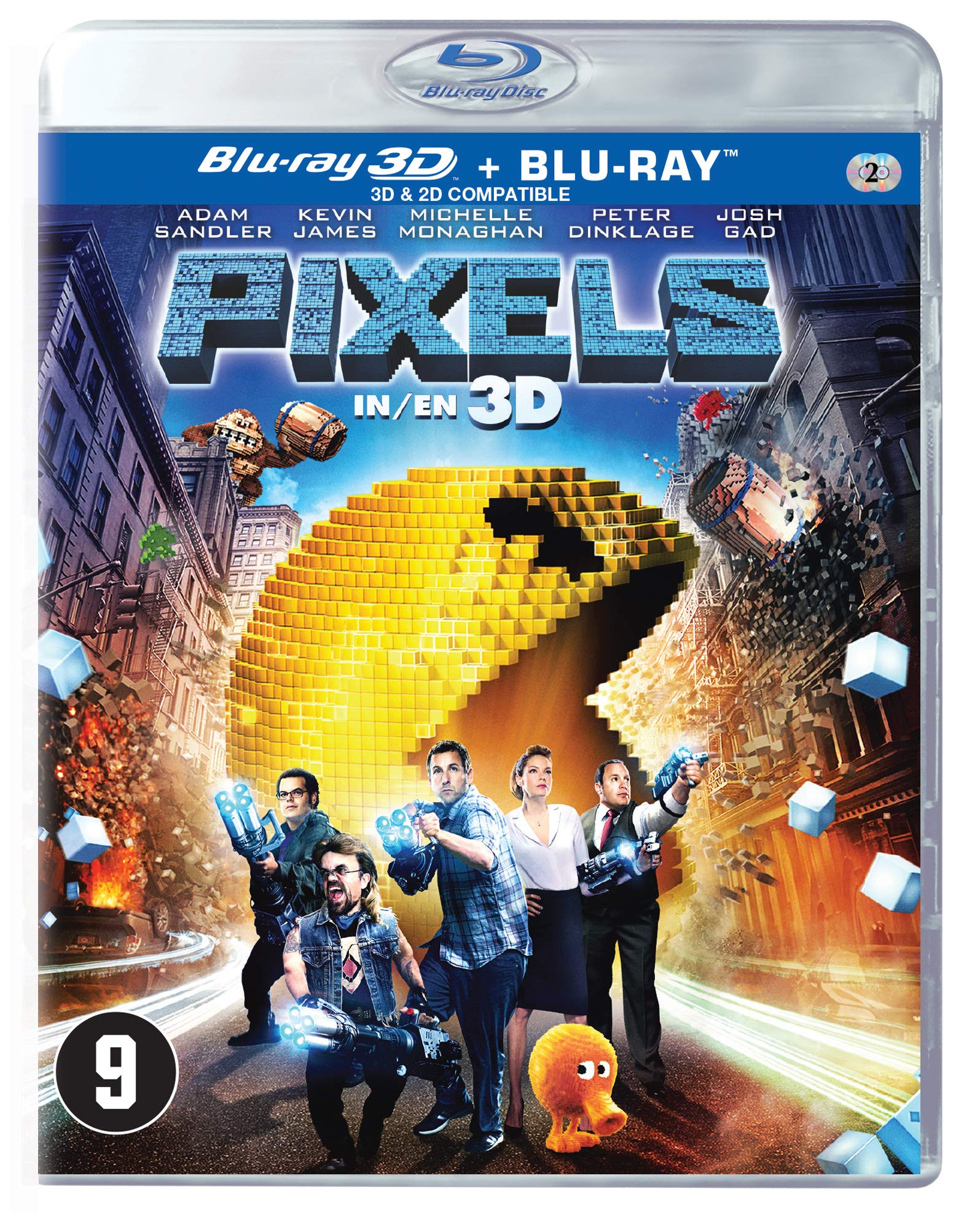 Pixels (Blu-Ray - 3D) 2015
