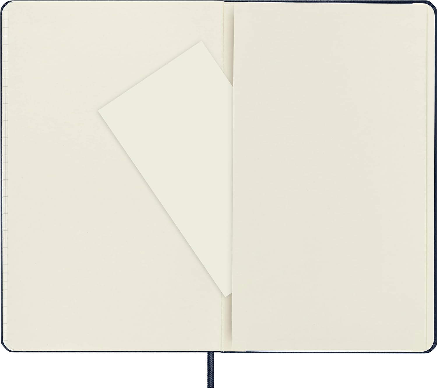 Moleskine Classic Squared Paper Notebook, Hard Cover and Elastic Closure Journal, Color Sapphire Blue, Size Large 13 x 21 cm, 240 Pages