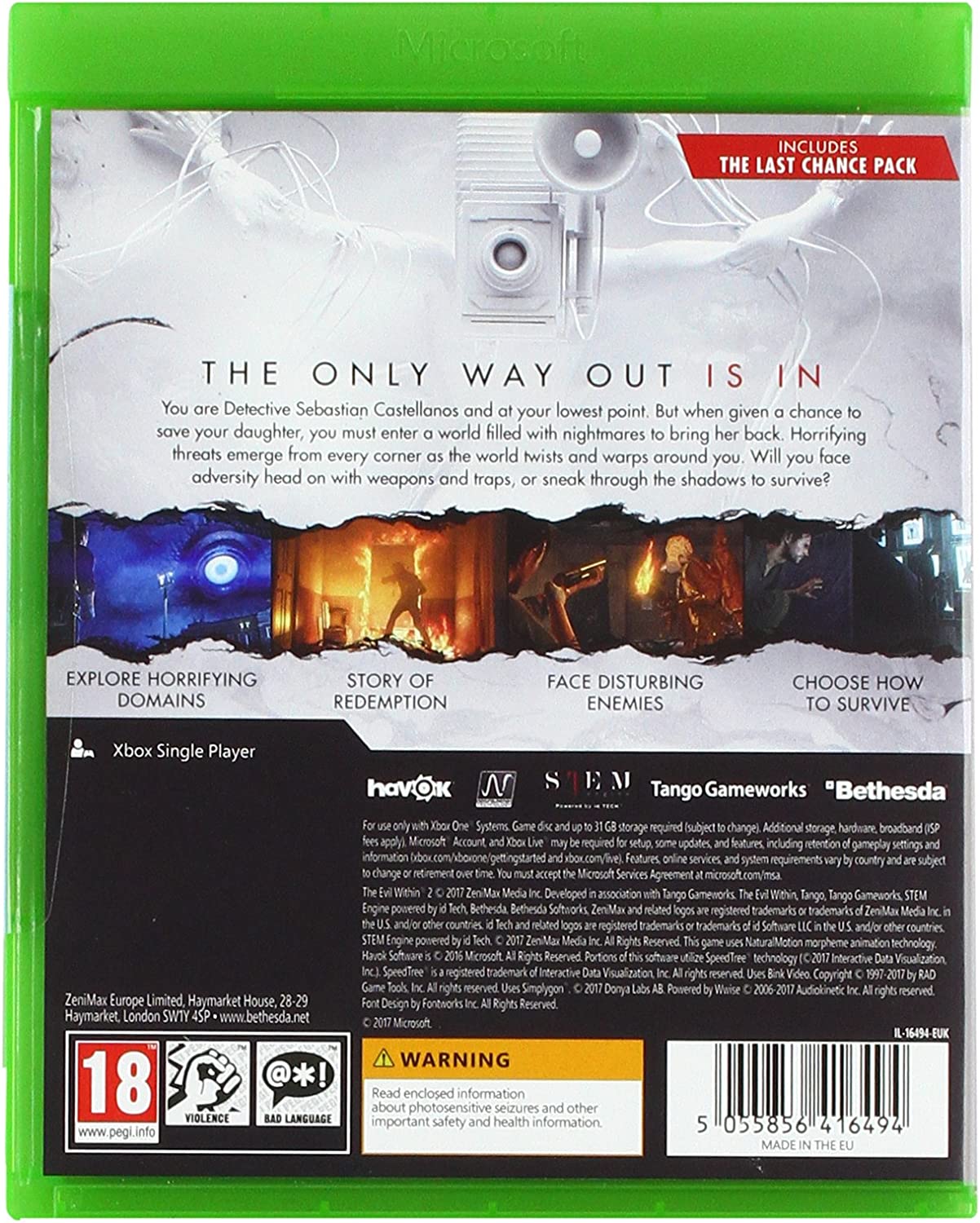 The Evil Within 2 - Xbox One Xbox One Standard
