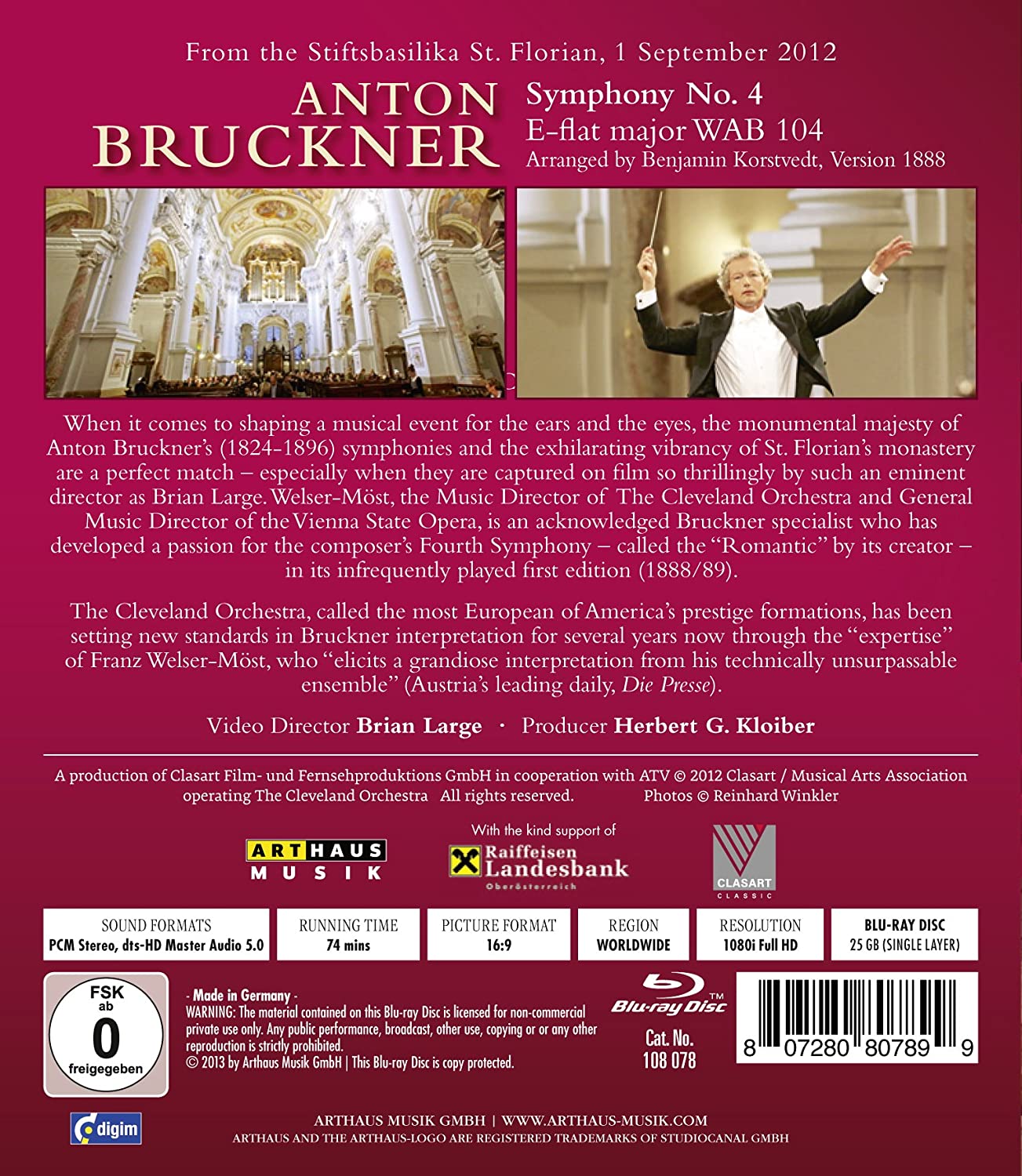 Anton Bruckner: Symphony No. 4
