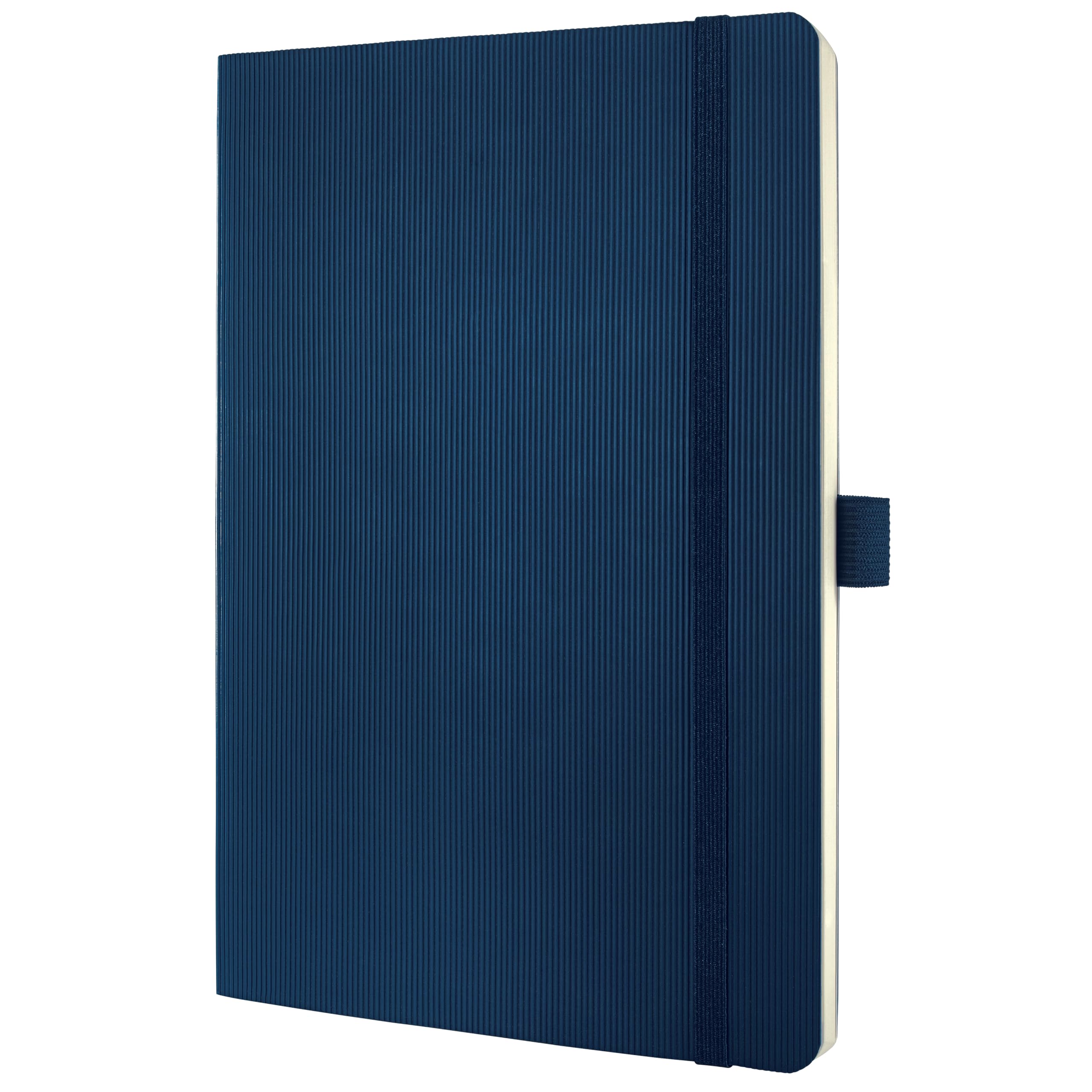 SIGEL CO327 Premium Notebook lined, A5, softcover, Blue - Conceptum