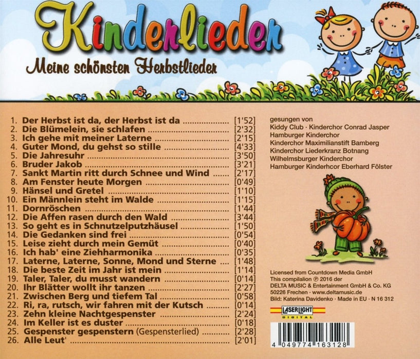 Kinderlieder-Meine schönsten Herbstlieder