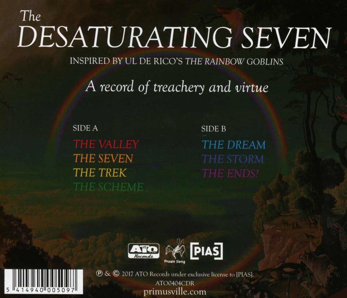 Desaturating Seven