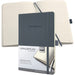 SIGEL CO329 Premium Notebook lined, A5, softcover, Grey - Conceptum