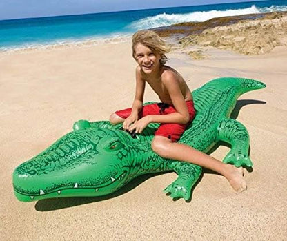 Intex Giant Gator Ride-On - Aufblasbarer Reittier - 203 x 114 cm