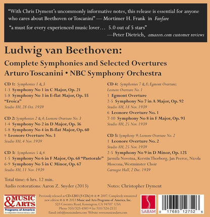 Ludwig Van Beethoven: Complete Symphonies and Selected Overtures