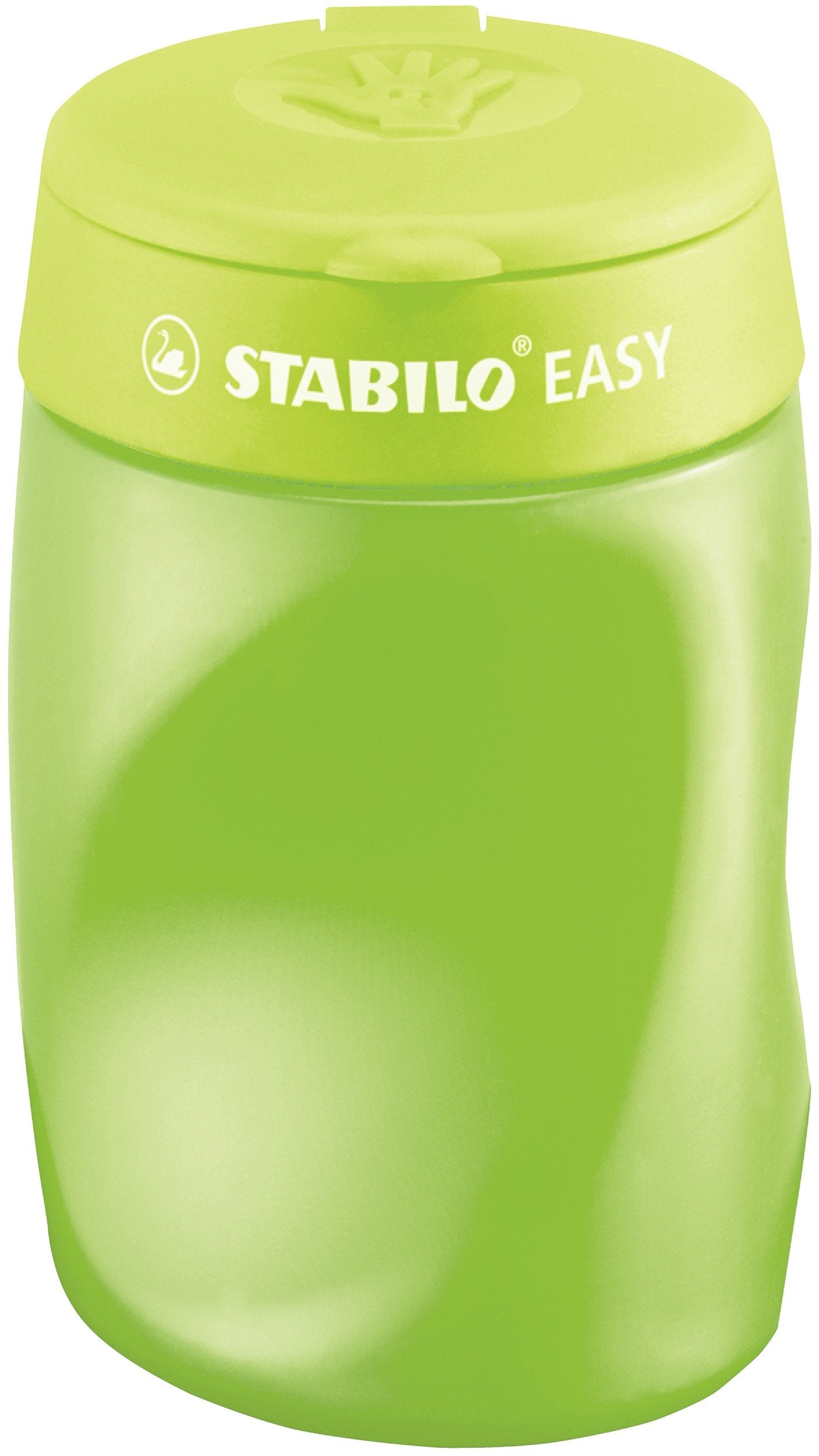 Ergonomic Container Sharpener - STABILO EASYsharpener - 3 in 1 - Right-Handed - Green
