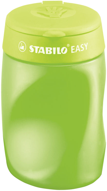 Ergonomic Container Sharpener - STABILO EASYsharpener - 3 in 1 - Right-Handed - Green