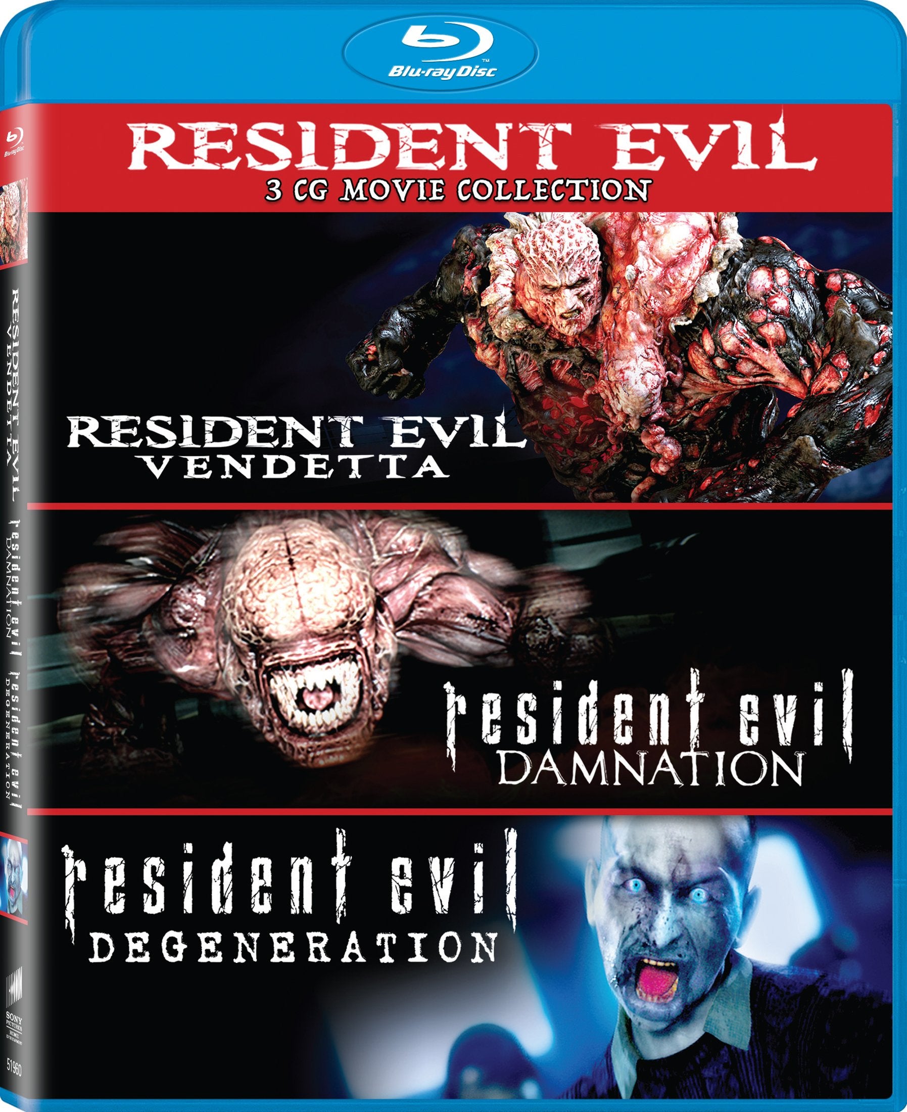 RESIDENT EVIL: DAMNATION / RESIDENT EVIL - RESIDENT EVIL: DAMNATION / RESIDENT EVIL (3 Blu-ray