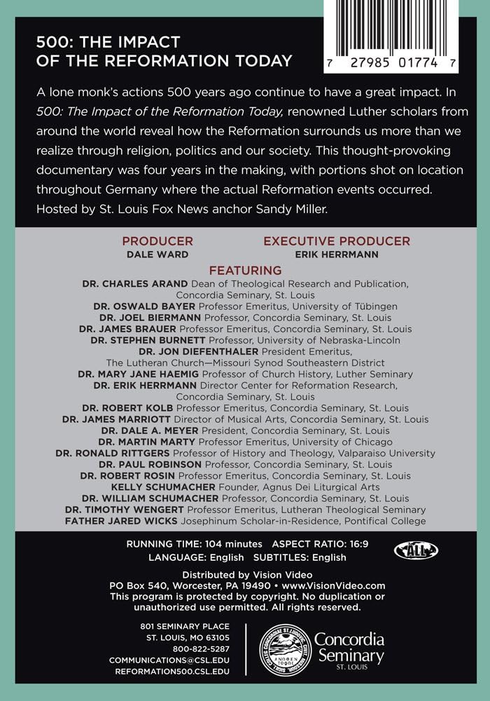 500: The Impact of the Reformation Today
