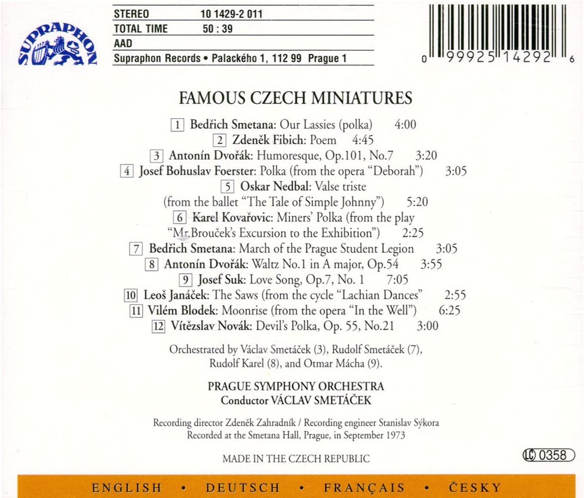 Famous Czech Miniatures