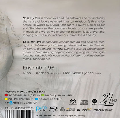 Ensemble 96: So Is My Love