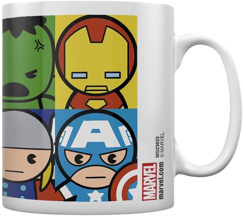 Pyramid International Marvel MG23623 Kawaii Characters mok, keramiek, meerkleurig