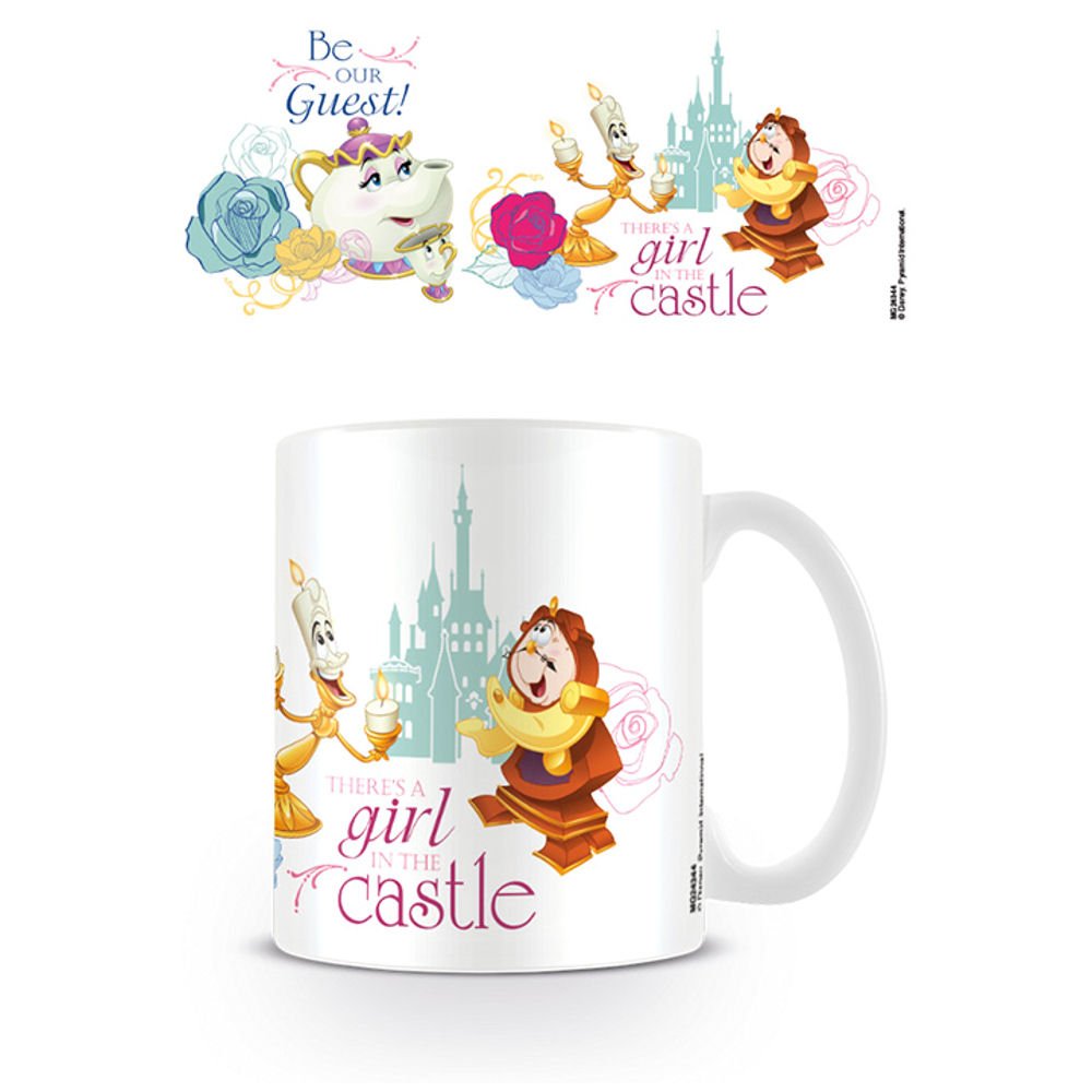 Pyramid International Beauty and The Beast Be Our Guest 11oz/315ml Coffee Mug