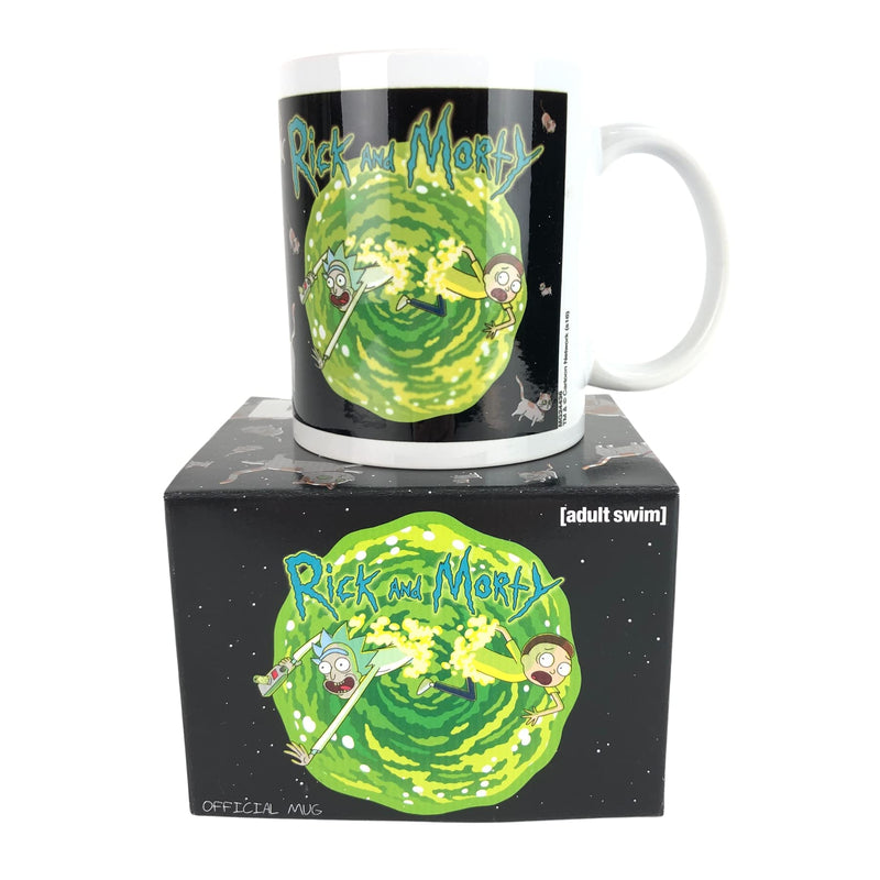 Pyramid International Rick & Morty Floating Cat Dimension Ceramic Mug Taza, Multicolor, 1 Count (Pack of 1