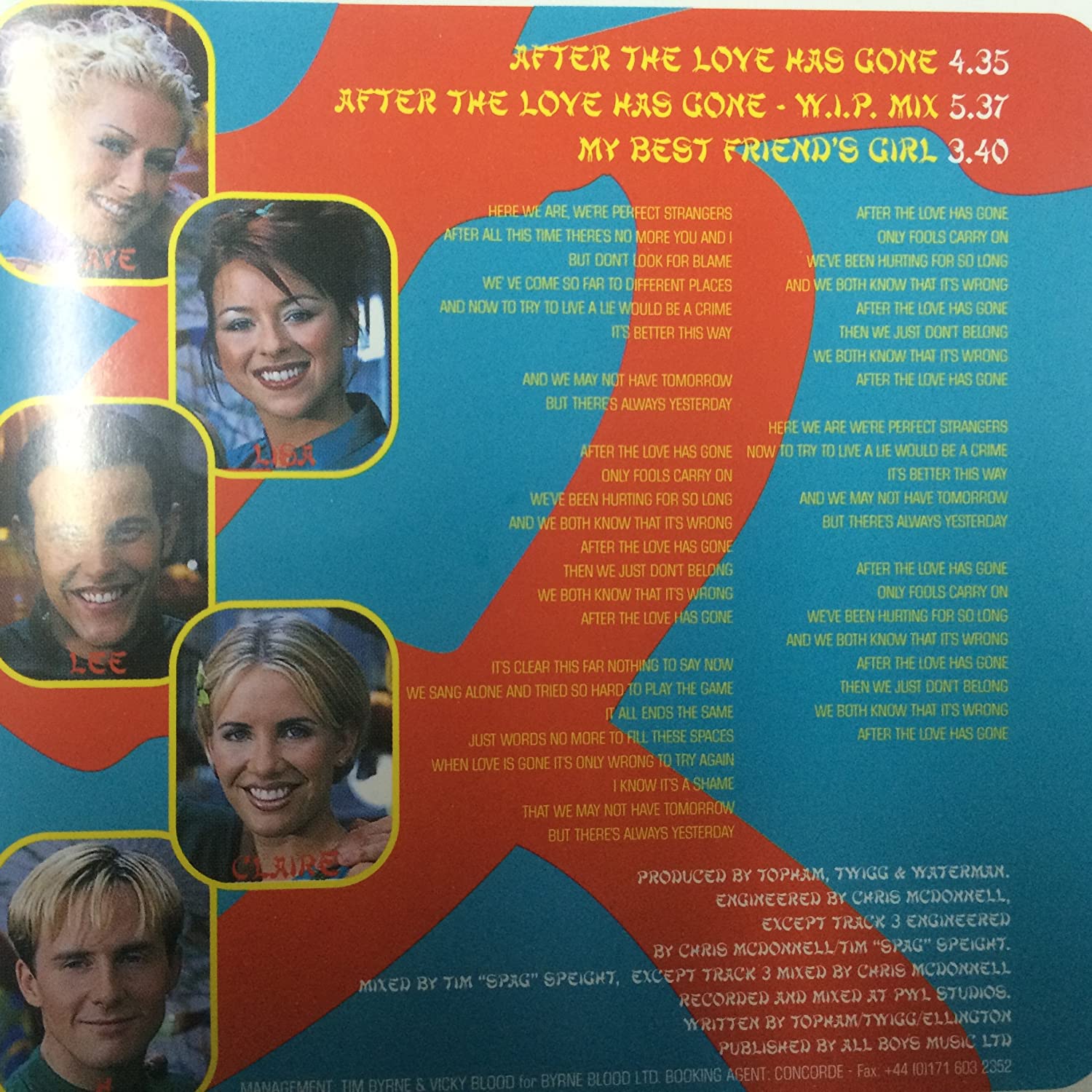 After the love has gone