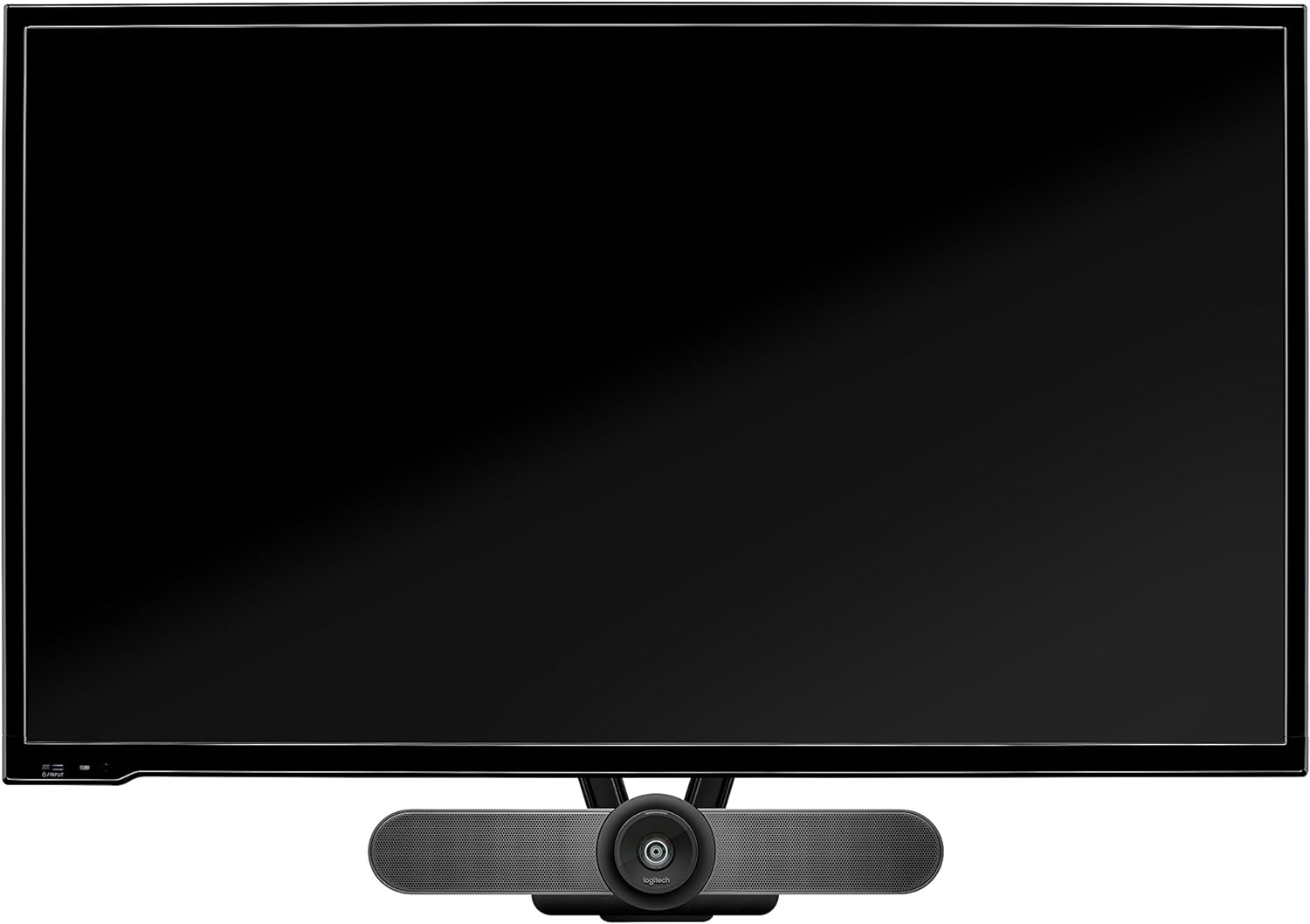 Logitech TV Mount for Video Conference System MeetUpTV, VESA Standard, PC/Mac/Laptop/Macbook/Tablette - Black