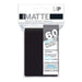 Ultra Pro Matte Tarjeta Mangas (Paquete de 60, Negro