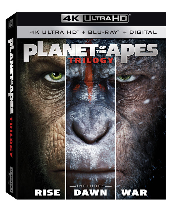 Planet of the Apes 1-3 Trilogy