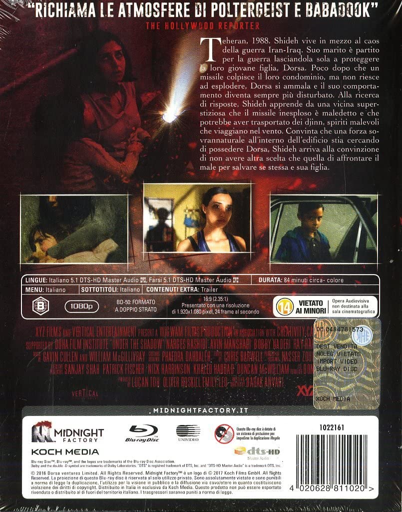 under the shadow - il diavolo nell'ombra (ltd) (blu-ray+booklet) BluRay Italian Import