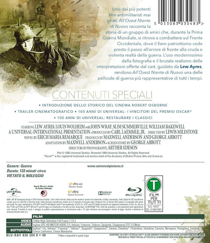 All'ovest Niente Di Nuovo (Collana Oscar)