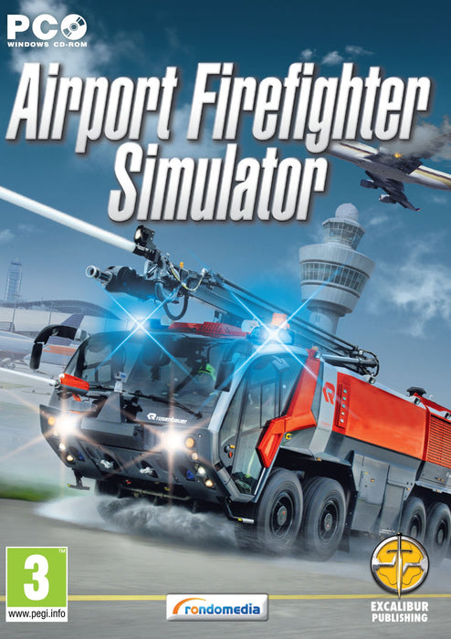 Airport Fire Fighter Simulator (PC CD