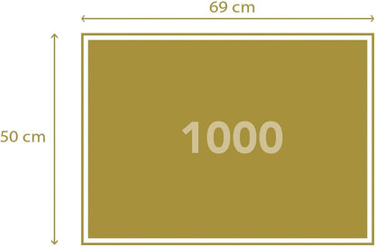 Clementoni - 39367 - Collection - Le magnifique Mont Saint-Michel - 1000 Pieces