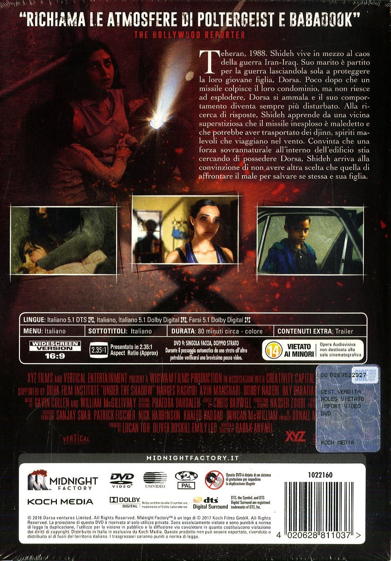Under The Shadow - Il Diavolo Nell'Ombra (DVD