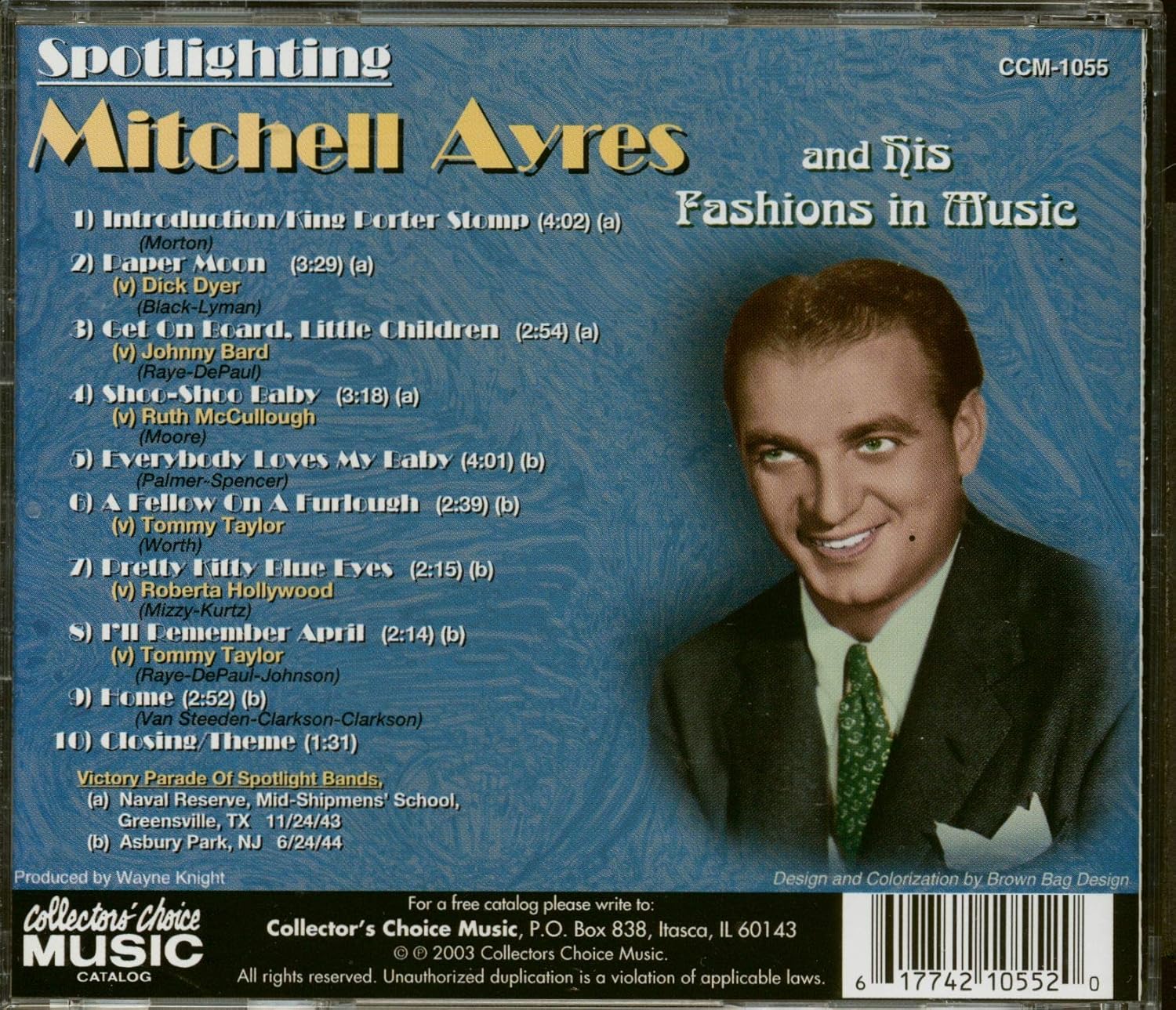 Spotlighting Mitchell Ayres and His Fashions in Music