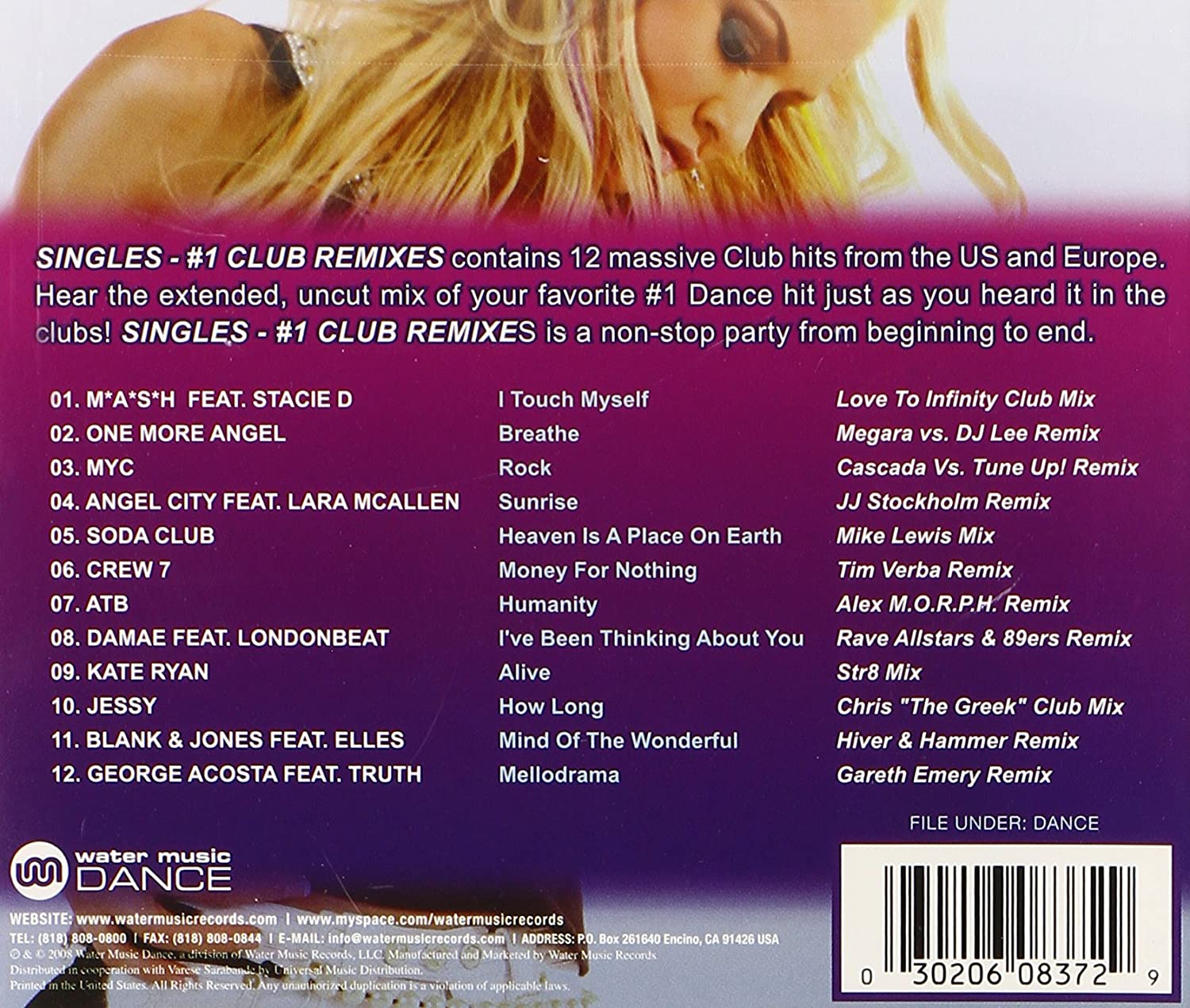 Singles: #1 Club Remixes