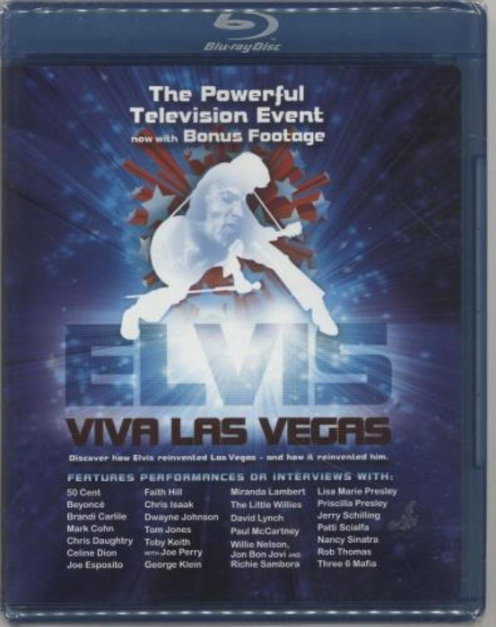 Elvis: Viva Las Vegas (Blu-Ray) (Widescreen) (featuring Bruce Springsteen, Bon Jovi, Faith Hill, Celine Dion, Toby Keith, Rob Thomas and Paul McCartney)
