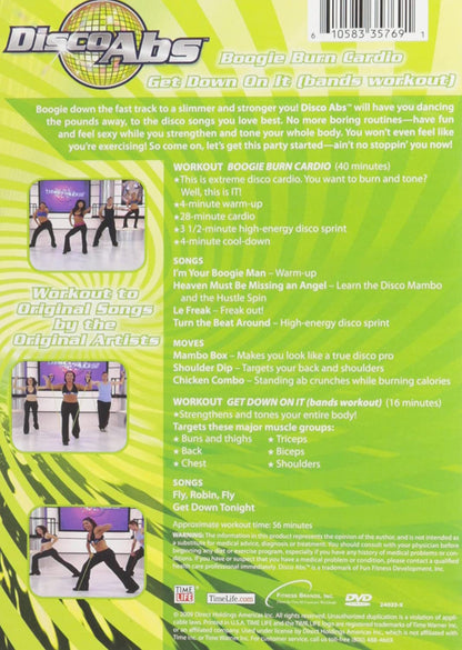 cheryl burke disco abs cboogie down get down on it cardio