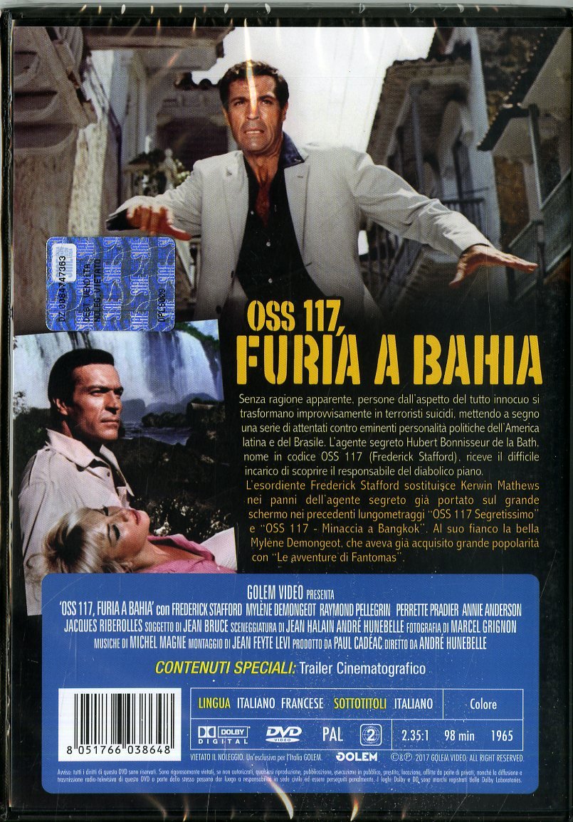 oss 117, furia a bahia DVD Italian Import
