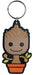 Disney RK38391C Guardians of The Galaxy-Baby Groot Rubber Keychain, Metal, Multicoloured, 4 x 6 x 1.3 cm