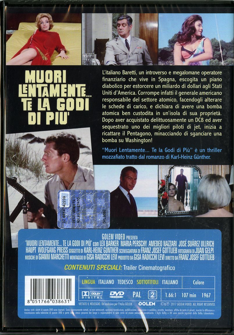 muori lentamente... te la godi di piu' DVD Italian Import