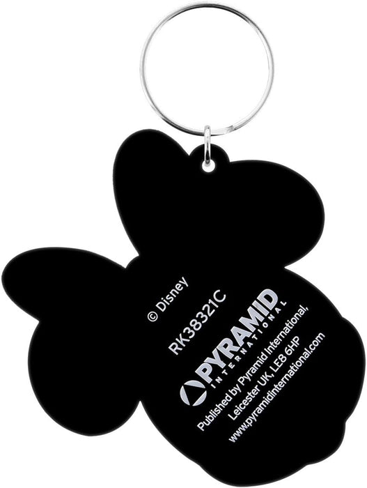 Disney Junior RK38321C Minnie Mouse-Head Rubber Keychain, Multicoloured, 60 x 80 cm