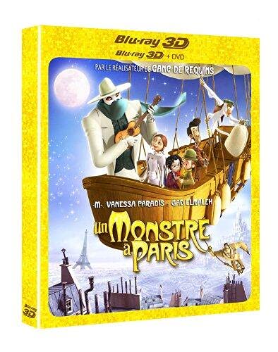 Un Monstre à Paris - Combo Blu-ray 3D active + DVD