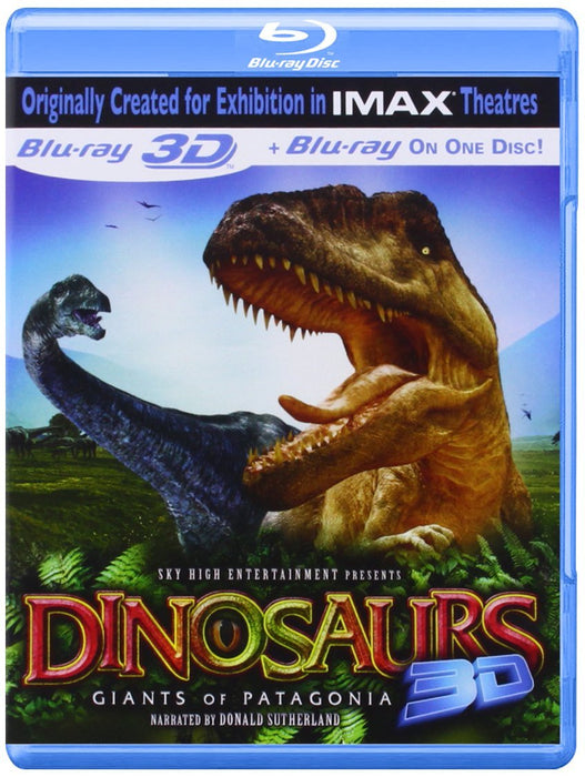 IMAX-Dinosaurs; Giants of Patagonia 3D (Blu-ray + Blu-ray 3D)