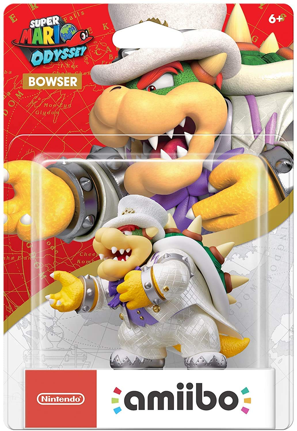 Bowser Wedding Outfit amiibo - Super Mario Odyssey (Nintendo Wii U/3DS/Switch) Bowser Super Mario Oddyssey Collection