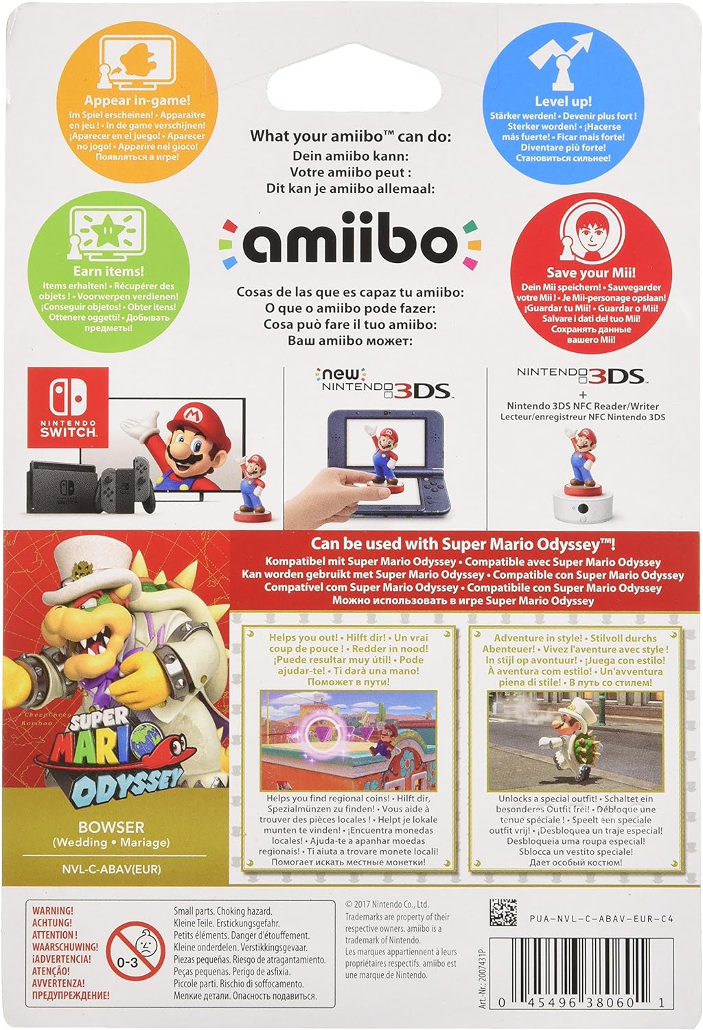 Bowser Wedding Outfit amiibo - Super Mario Odyssey (Nintendo Wii U/3DS/Switch) Bowser Super Mario Oddyssey Collection