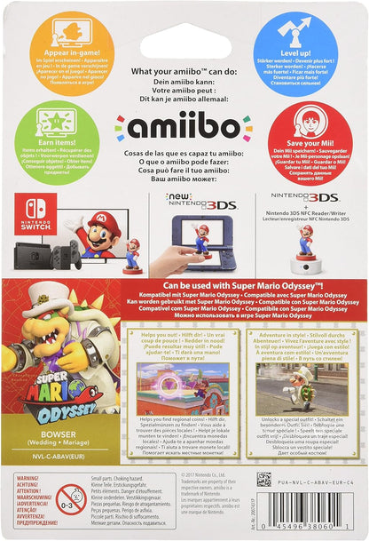 Bowser Wedding Outfit amiibo - Super Mario Odyssey (Nintendo Wii U/3DS/Switch) Bowser Super Mario Oddyssey Collection