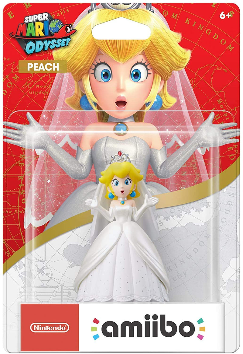 Peach (Wedding outfit) amiibo - Super Mario Odyssey (Nintendo Wii U/Nintendo 3DS/Nintendo Switch