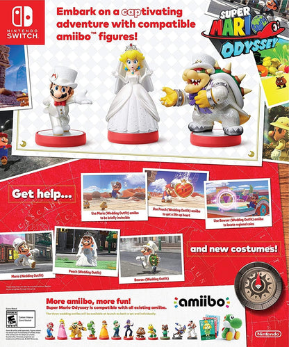 Peach (Wedding outfit) amiibo - Super Mario Odyssey (Nintendo Wii U/Nintendo 3DS/Nintendo Switch