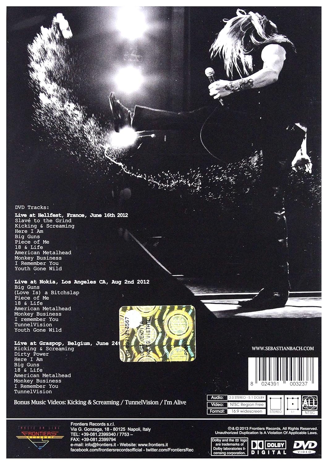 Sebastian Bach -Abachalypse Now