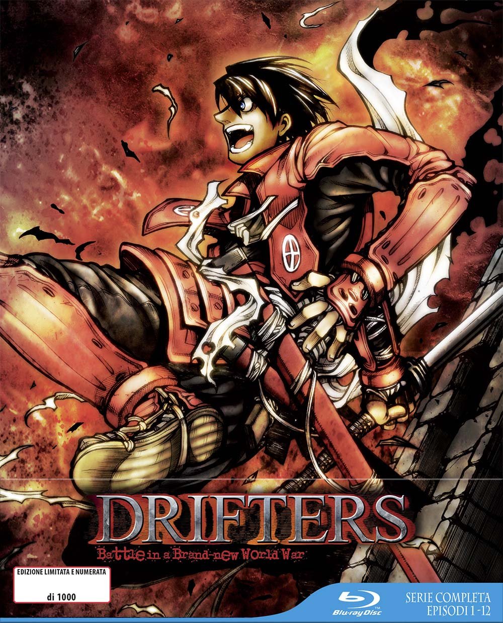 Blu-Ray - Drifters (Eps 01-12) (Limited Edition Box) (3 Blu-Ray) (1 Blu-ray